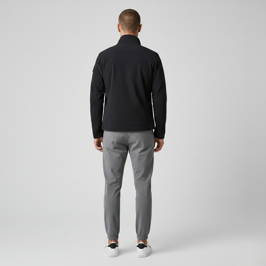 Chaqueta con cremallera para hombre