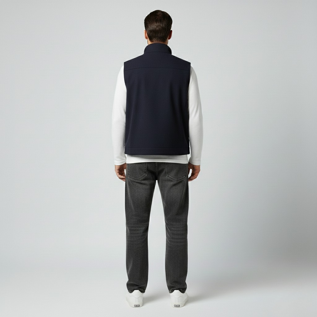 Chaqueta con cremallera para hombre