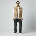 Chaqueta con cremallera para hombre