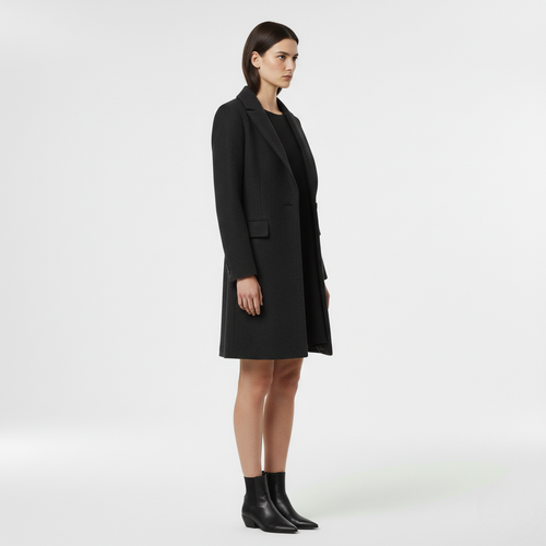 Abrigo de corte sastre para mujer