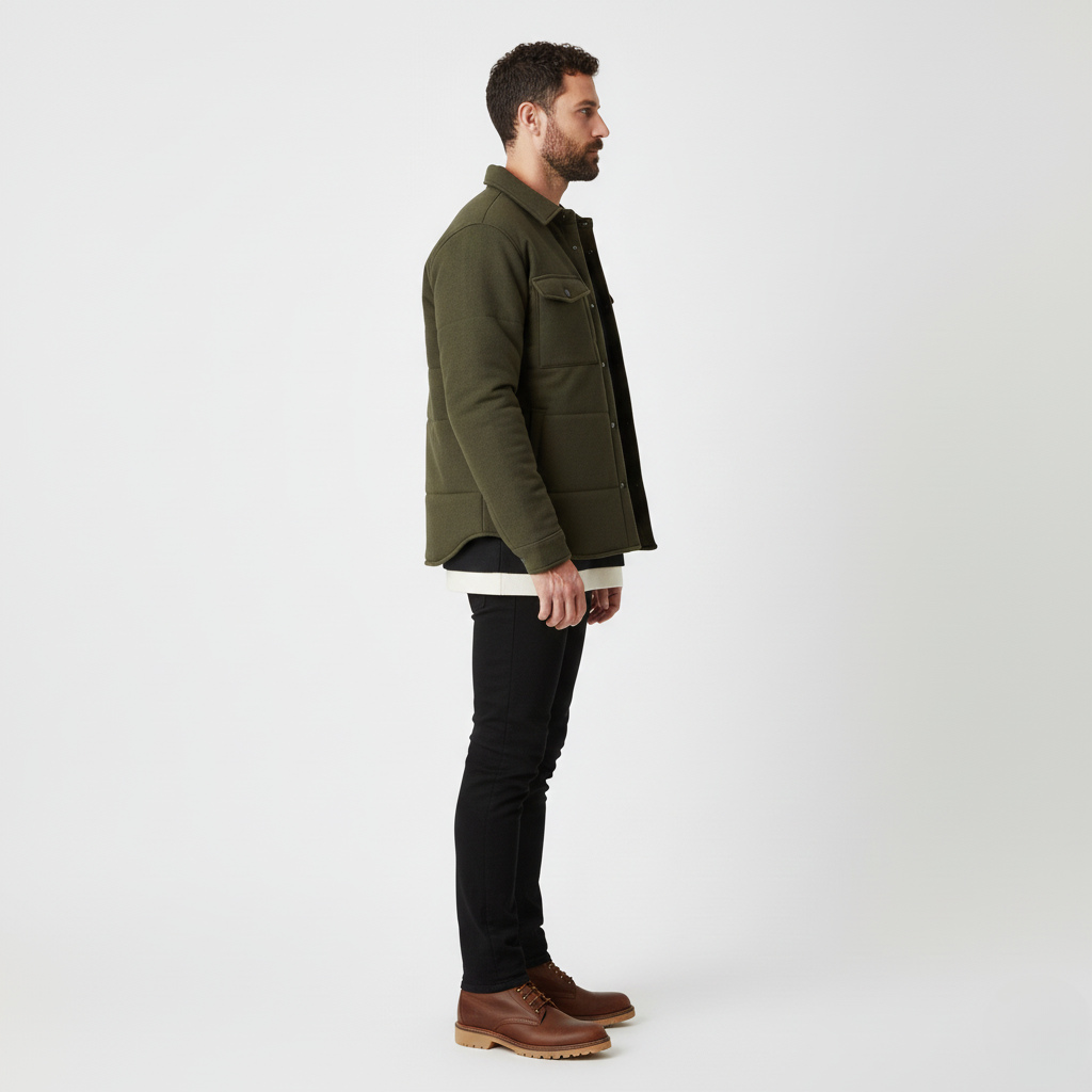 Chaqueta de estilo utilitario para hombre