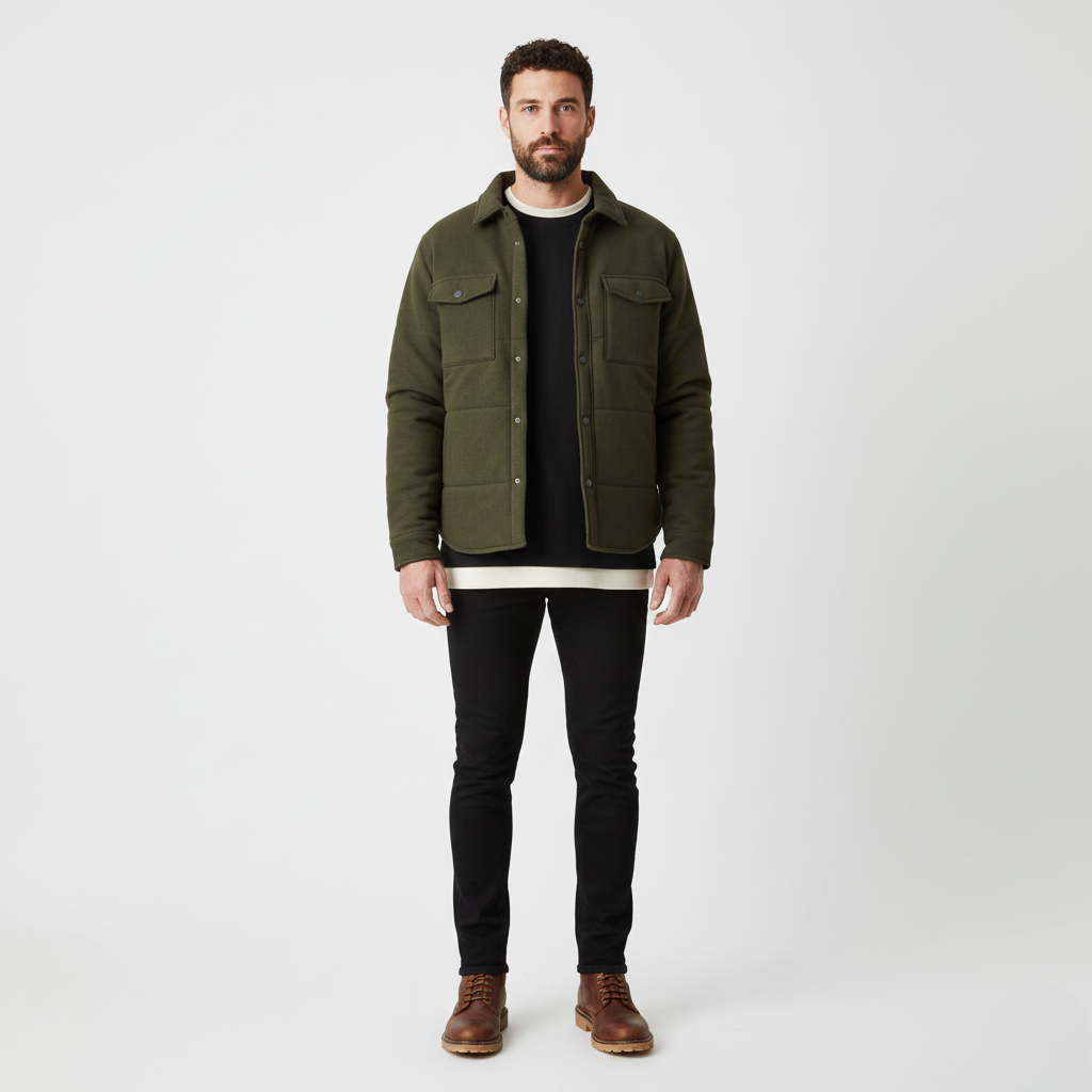 Chaqueta de estilo utilitario para hombre